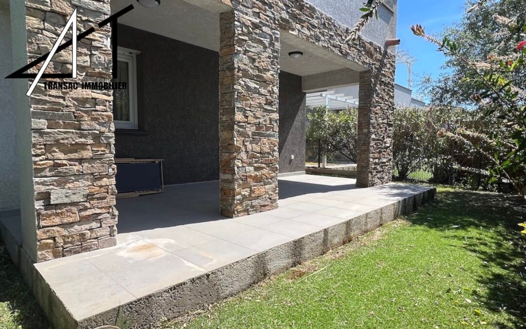 Appartement T2 au RDJ de 47 m2 avec terrasse, jardin et parking