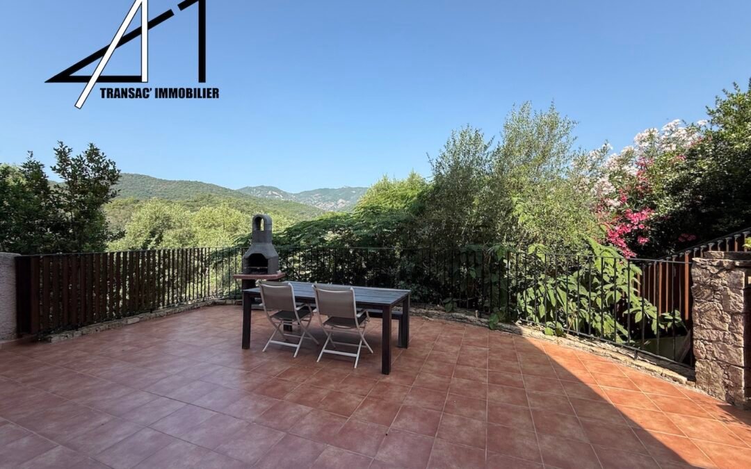 APPARTEMENT T2 DE 32 M2 AVEC TRÈS BELLE VUE MONTAGNES ET MER A PIED